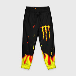 Брюки детские Monster energy fire steel, цвет: 3D-принт