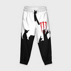 Брюки детские Monster energy rock black, цвет: 3D-принт