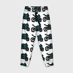 Детские брюки Motorbike blue