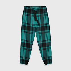 Детские брюки Checkered dark blue