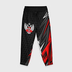 Брюки детские Федерация бокса - Россия, цвет: 3D-принт
