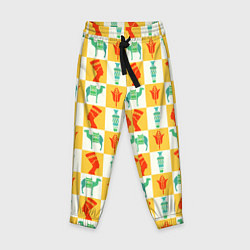 Брюки детские Мотивы Египта, цвет: 3D-принт