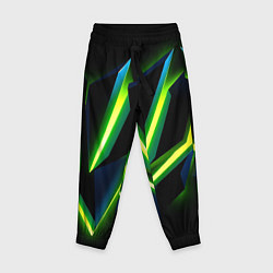 Детские брюки Geometric neon