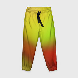 Брюки детские Color multicolored gradient, цвет: 3D-принт