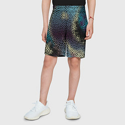 Шорты детские Кружочки, цвет: 3D-принт — фото 2