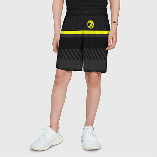 Детские шорты FC Borussia 2018 Original #3 / 3D-принт – фото 3