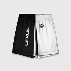 Детские шорты Lexus: Black & White