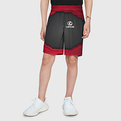 Шорты детские LEXUS SPORT, цвет: 3D-принт — фото 2