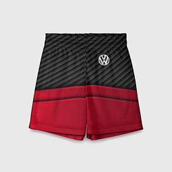 Детские шорты Volkswagen: Red Carbon