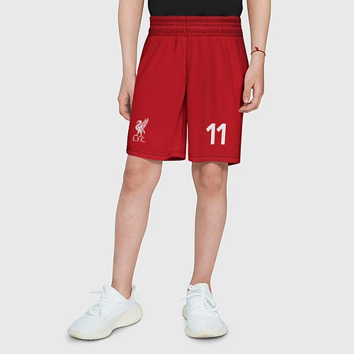 Детские шорты FC Liverpool: Salah Home 18/19 / 3D-принт – фото 3