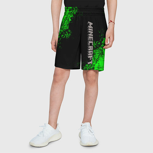 Детские шорты MINECRAFT / 3D-принт – фото 3