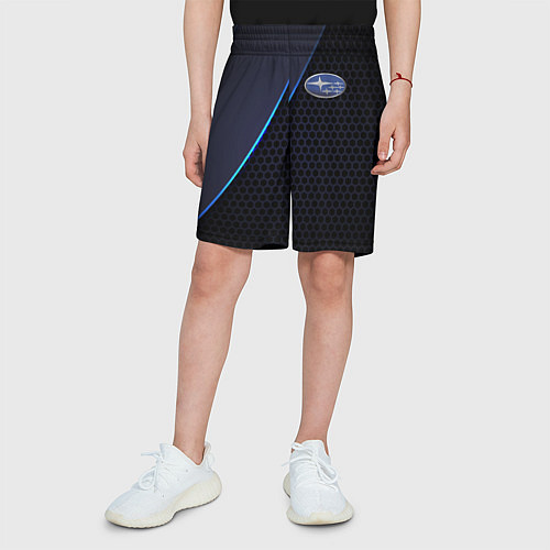 Детские шорты SUBARU / 3D-принт – фото 3