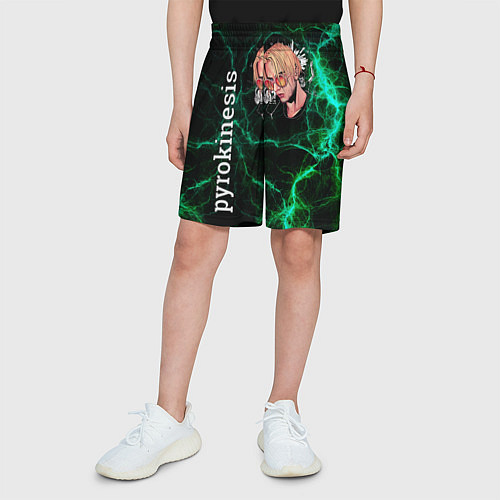 Детские шорты Pyrokinesis / 3D-принт – фото 3