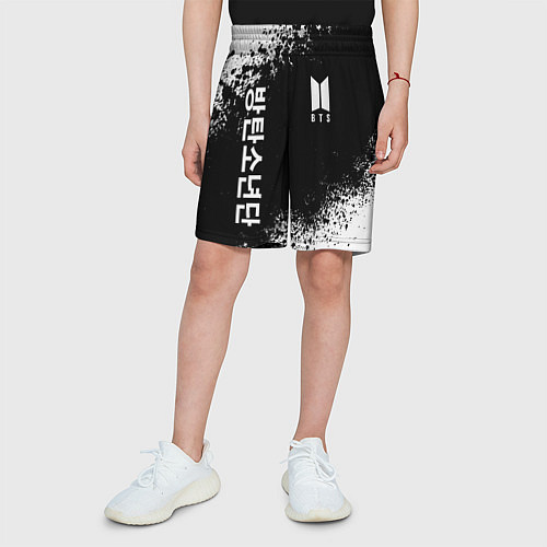 Детские шорты BTS / 3D-принт – фото 3