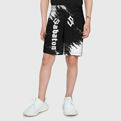 Детские шорты SABATON / 3D-принт – фото 3