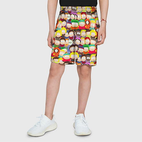 Детские шорты ЮЖНЫЙ ПАРК / 3D-принт – фото 3