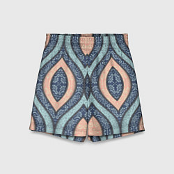 Шорты детские Восточный орнамент, цвет: 3D-принт
