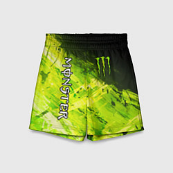 Шорты детские MONSTER ENERGY, цвет: 3D-принт