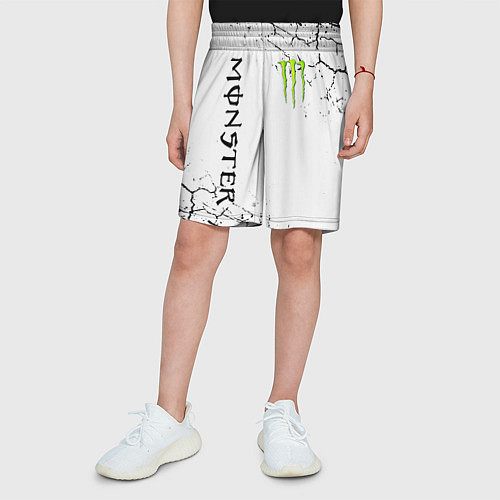 Детские шорты MONSTER ENERGY / 3D-принт – фото 3