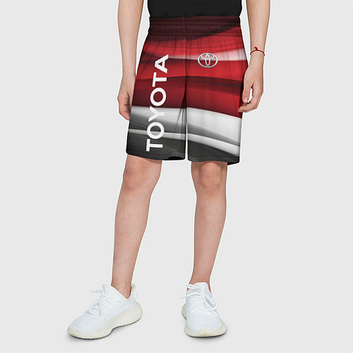 Детские шорты TOYOTA / 3D-принт – фото 3