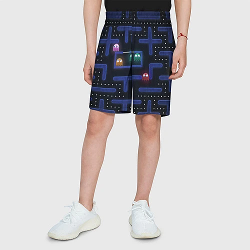 Детские шорты Pacman / 3D-принт – фото 3