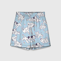 Шорты детские 101 Dalmatians, цвет: 3D-принт