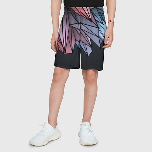 Детские шорты ГеометриЧеский Рисунок / 3D-принт – фото 3