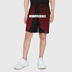 Шорты детские Hitman III, цвет: 3D-принт — фото 2