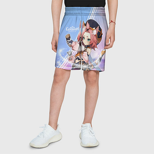 Детские шорты Genshin Impact / 3D-принт – фото 3