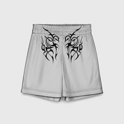 Шорты детские Скандинавские узоры, цвет: 3D-принт