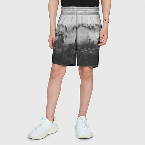 Детские шорты Лес / 3D-принт – фото 3