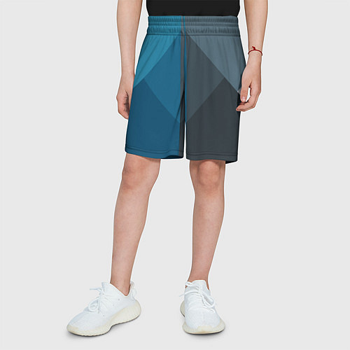 Детские шорты Геометрия / 3D-принт – фото 3