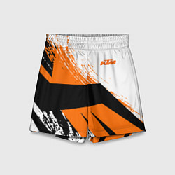 Шорты детские KTM КТМ Z, цвет: 3D-принт