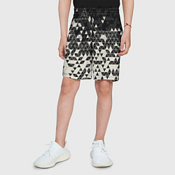 Шорты детские Абстракция, цвет: 3D-принт — фото 2