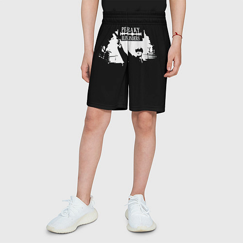 Детские шорты Peaky BlindersОстрые Козырьки / 3D-принт – фото 3