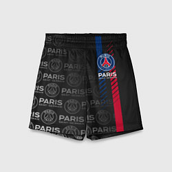 Шорты детские ФК ПСЖ PARIS SAINT GERMAIN, цвет: 3D-принт