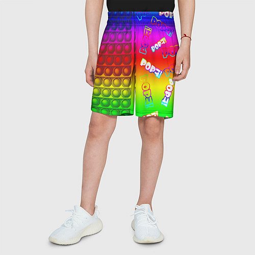 Детские шорты POP it! / 3D-принт – фото 3