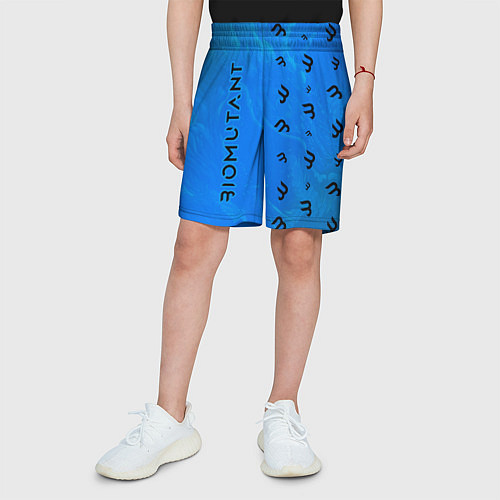 Детские шорты Biomutant - Hyperbeast / 3D-принт – фото 3