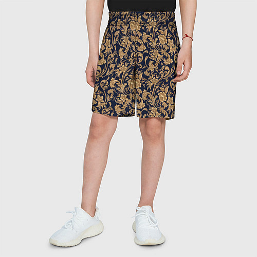 Детские шорты Versace классические узоры / 3D-принт – фото 3
