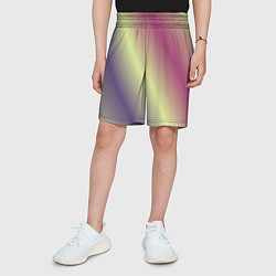 Шорты детские Настроение, цвет: 3D-принт — фото 2