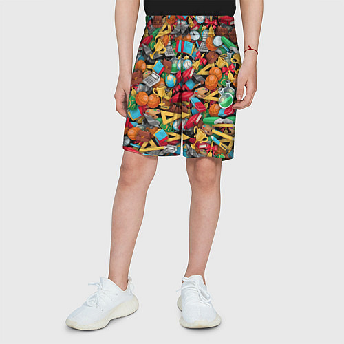 Детские шорты Снова в школу / 3D-принт – фото 3