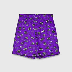Шорты детские Вредные паучки, цвет: 3D-принт
