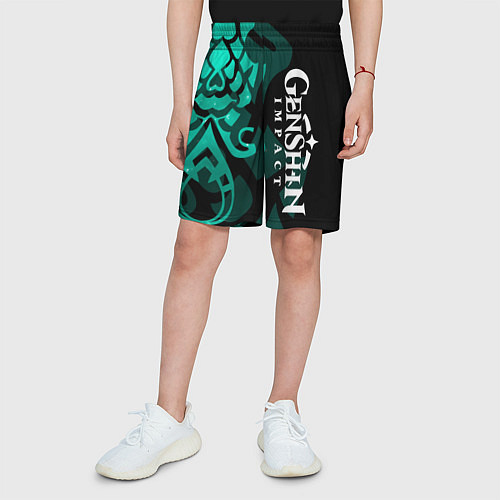 Детские шорты ТАТУИРОВКА СЯО АДЕПТ / 3D-принт – фото 3
