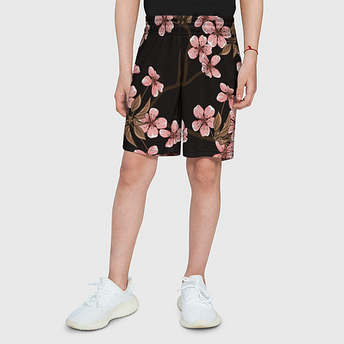 Детские шорты Начало весны / 3D-принт – фото 3