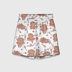 Шорты детские Волшебный мопс, цвет: 3D-принт