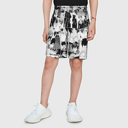 Шорты детские Psycho Pass pattern, цвет: 3D-принт — фото 2