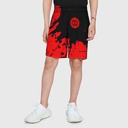 Шорты детские THE WITCHER 3 Краска, цвет: 3D-принт — фото 2