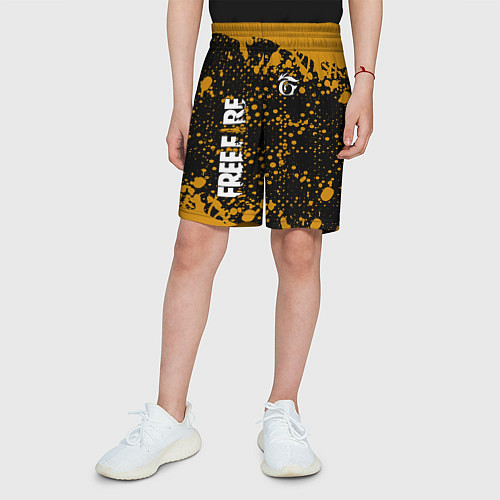 Детские шорты GARENA FREE FIRE ФРИ ФАЕР / 3D-принт – фото 3