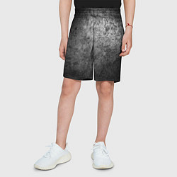 Шорты детские Потертая текстура, цвет: 3D-принт — фото 2