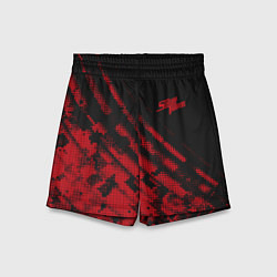 Шорты детские Starship Troopers Mini logo, цвет: 3D-принт